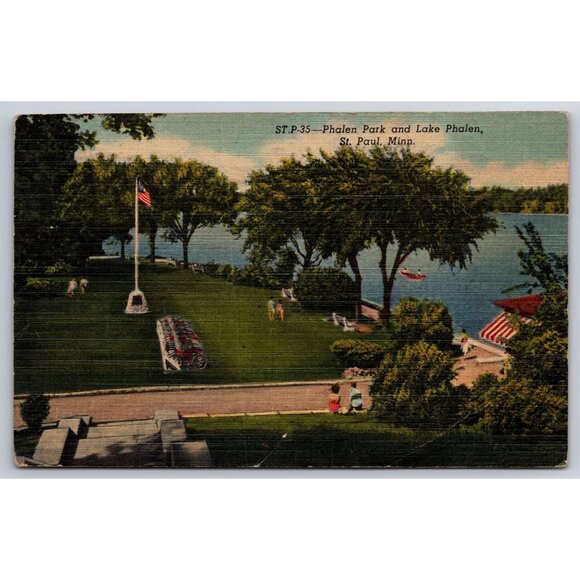 Other Postcard Phalen Park And Lake Phalen St Paul Minnesota 659